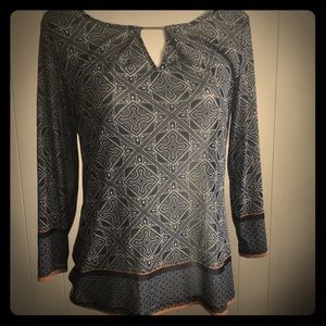 **NEW** Summer evening navy blue blouse!